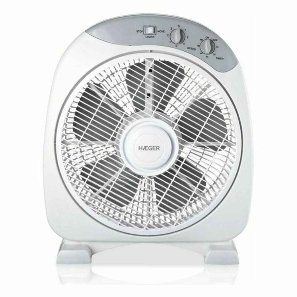 Ventilatore da Terra Haeger FF012004A Bianco (Ricondizionati A)