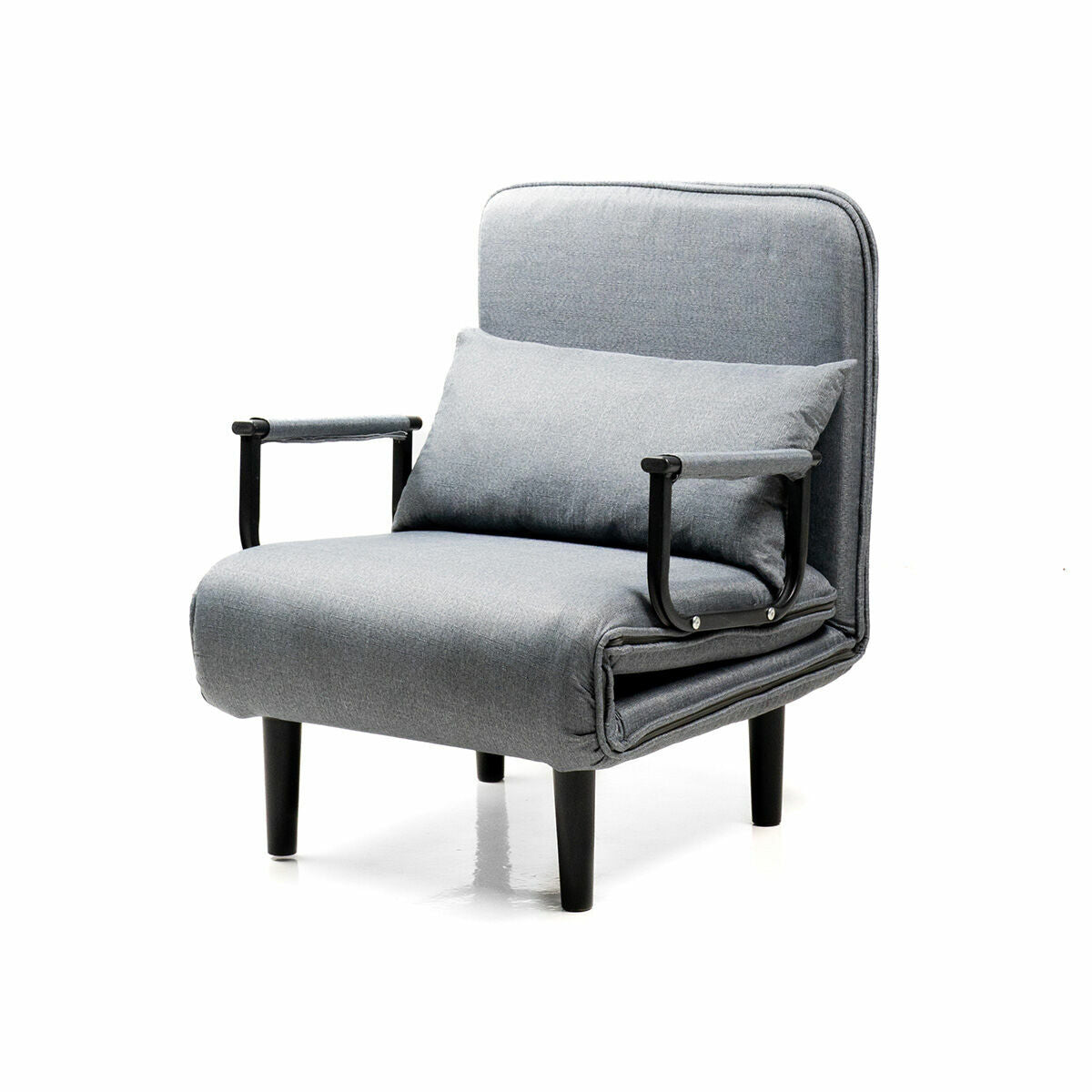 Poltrona Letto 1 Piazza Trasformabile 4 in 1 InnovaGoods Nero (Ricondizionati A)